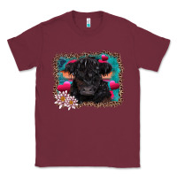 Burgundy v.d belted galloway cow Classic Tee - AdoDesignShop