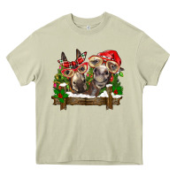 Mossy Christmas donkeys Heavy Core Tee - BarkalooDesign