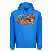 True Royal Kidney Cancer coffee cups orange ribbon Premium Hoodie - NancyCooperArtShop