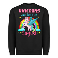 Black unicorns are born in august Heavyweight Sweatshirt - Jasminsmagicworld