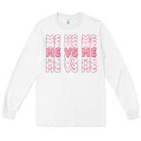 White me vs me Long Sleeve Tee - MaliasSmallBusiness