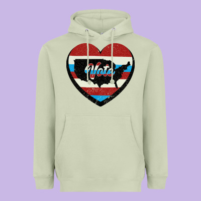 Vote Heavyweight Hoodie Designed By Bettercallsaul