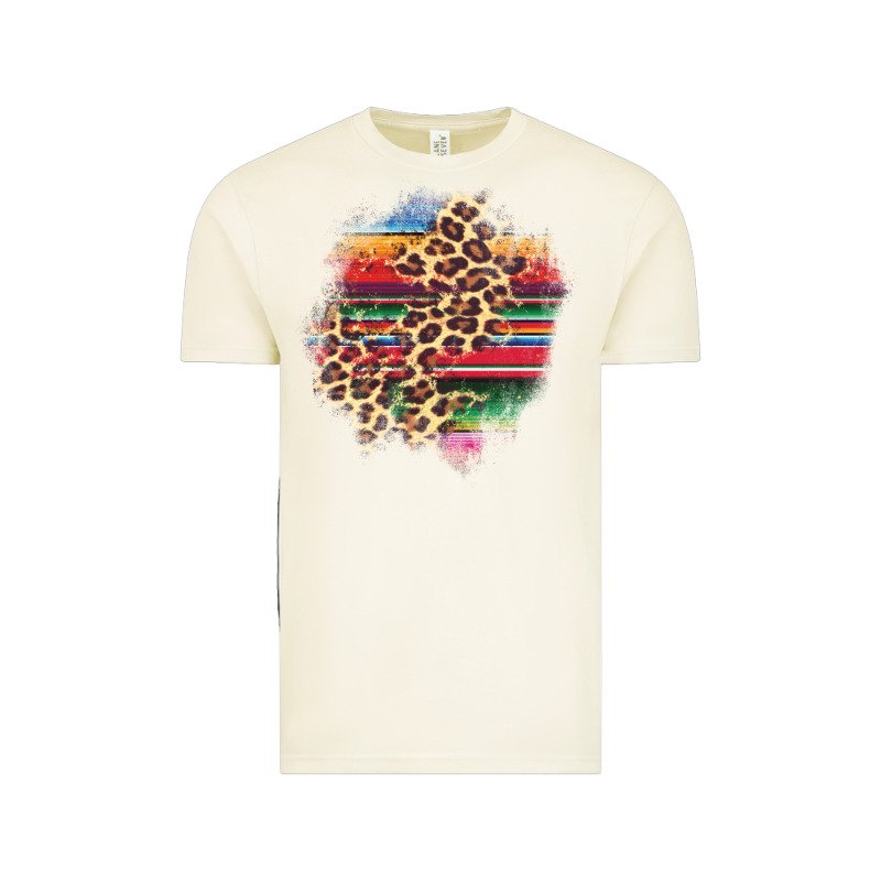 Serape Leopard Patch Vintage Tee by AdoDesignShop | Teevron