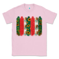 Bubblegum Pink mexican flag brushstroke Classic Tee - Jasminsmagicworld