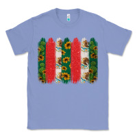Colony Blue mexican flag brushstroke Classic Tee - Jasminsmagicworld