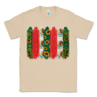 Mushroom mexican flag brushstroke Classic Tee - Jasminsmagicworld