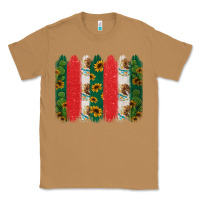 Toasted Coconut mexican flag brushstroke Classic Tee - Jasminsmagicworld
