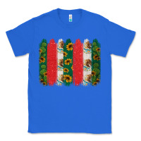 True Royal mexican flag brushstroke Classic Tee - Jasminsmagicworld
