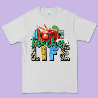 Teacher Life Premium Tee Designed By Zillion Design Studio