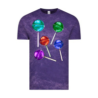 Cloud Purple lollipops Vintage Tee - AdoDesignShop