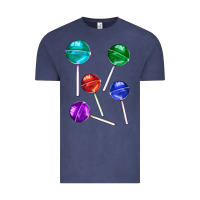 Vintage Denim lollipops Vintage Tee - AdoDesignShop