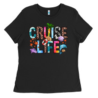 Black cruise life Ladies Tee - Zillion Design Studio
