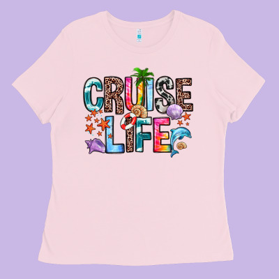 Cruise Life Ladies Tee Designed By Zillion Design Studio