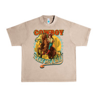 French Oak cowboy take me away Urban Heavy Tee - NancyCooperArtShop