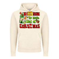 Vintage Artic beginning to look like a christmas with gin and gifts Vintage Hoodie - AdoDesignShop