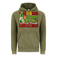 Vintage Olive beginning to look like a christmas with gin and gifts Vintage Hoodie - AdoDesignShop
