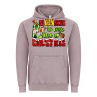 Vintage Zinc beginning to look like a christmas with gin and gifts Vintage Hoodie - AdoDesignShop