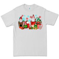 Dove Grey christmas gnomes coffee cups Premium Tee - texasbilliewilder