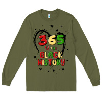 Army Green 365 days Long Sleeve Tee - MaliasSmallBusiness