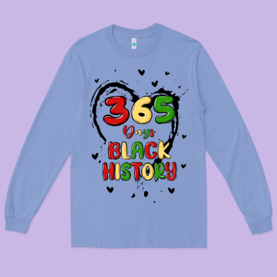 365 Days Long Sleeve Tee Designed By Maliassmallbusiness
