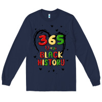 Navy 365 days Long Sleeve Tee - MaliasSmallBusiness