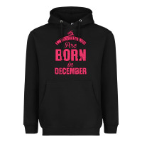 Black LEGENDS ARE BORN İN DECEMBER Heavyweight Hoodie - Bettercallsaul