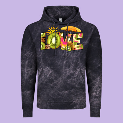 Love Kiwi Vintage Hoodie Designed By Ranaportraitstore