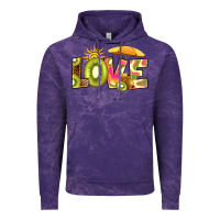 Cloud Purple love kiwi Vintage Hoodie - RanaPortraitStore