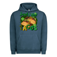 Pigment Midnight Navy Irish i had tacos Urban Hoodie - CowGirlArtShop