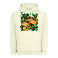 Pigment Pistachio Irish i had tacos Urban Hoodie - CowGirlArtShop