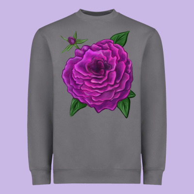 Celestial Rose Heavyweight Sweatshirt Designed By Lillyallendesigns