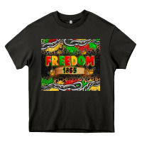 Asphalt juneteenth freedom 1865 Heavy Core Tee - Zillion Design Studio