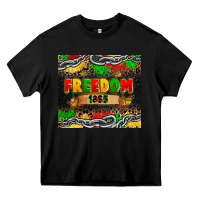 Black juneteenth freedom 1865 Heavy Core Tee - Zillion Design Studio