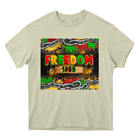 Juneteenth Freedom 1865 Heavy Core Tee | Teevron
