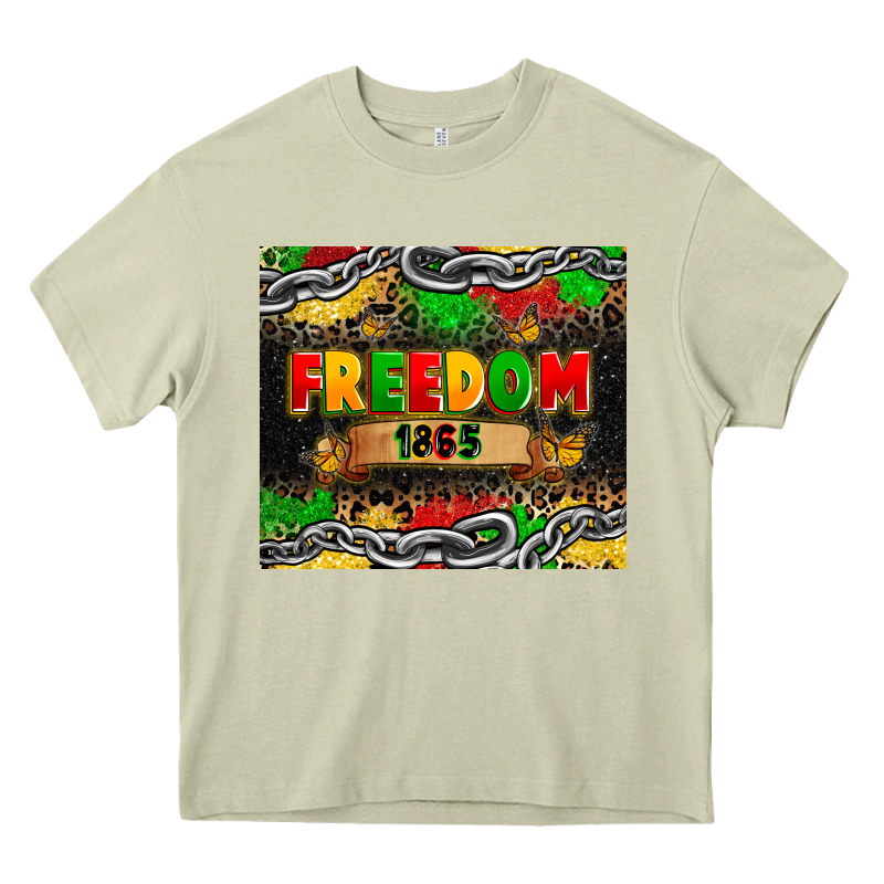 Juneteenth Freedom 1865 Heavy Core Tee by Zillion Design Studio | Teevron