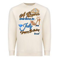 Sandshell A Queen Was Born In July 24th Happy Birthday Premium Sweatshirt - Bettercallsaul