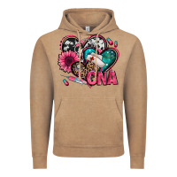 Vintage Coffee certified nursing assistant cna hearts Vintage Hoodie - Jasminsmagicworld