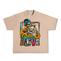 Burro staying alive coffee drinking skeleton Urban Heavy Tee - Jasminsmagicworld