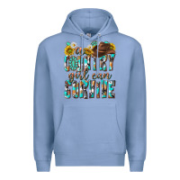 Colony Blue Western a Country Girl Can Survive Premium Hoodie - texasbilliewilder