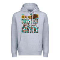 Heather Grey Western a Country Girl Can Survive Premium Hoodie - texasbilliewilder