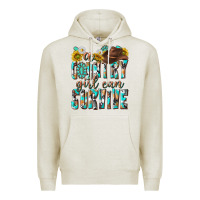 Oatmeal Heather Western a Country Girl Can Survive Premium Hoodie - texasbilliewilder