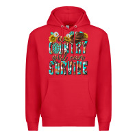 Red Western a Country Girl Can Survive Premium Hoodie - texasbilliewilder