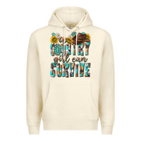 Sandshell Western a Country Girl Can Survive Premium Hoodie - texasbilliewilder