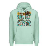 Seafoam Western a Country Girl Can Survive Premium Hoodie - texasbilliewilder