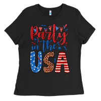 Black party in the usa Ladies Tee - JahusDesignShop