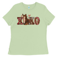 Matcha xoxo horse Ladies Tee - RanaPortraitStore