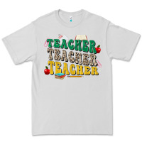 Dove Grey teacher teacher teacher Premium Tee - Zillion Design Studio