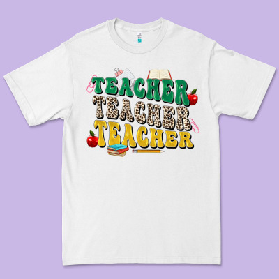 Teacher Teacher Teacher Premium Tee Designed By Zillion Design Studio