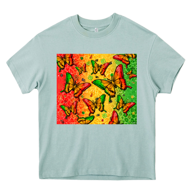 Juneteenth Butterfly Heavy Core Tee by Zillion Design Studio | Teevron