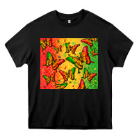 Black juneteenth butterfly Heavy Core Tee - Zillion Design Studio